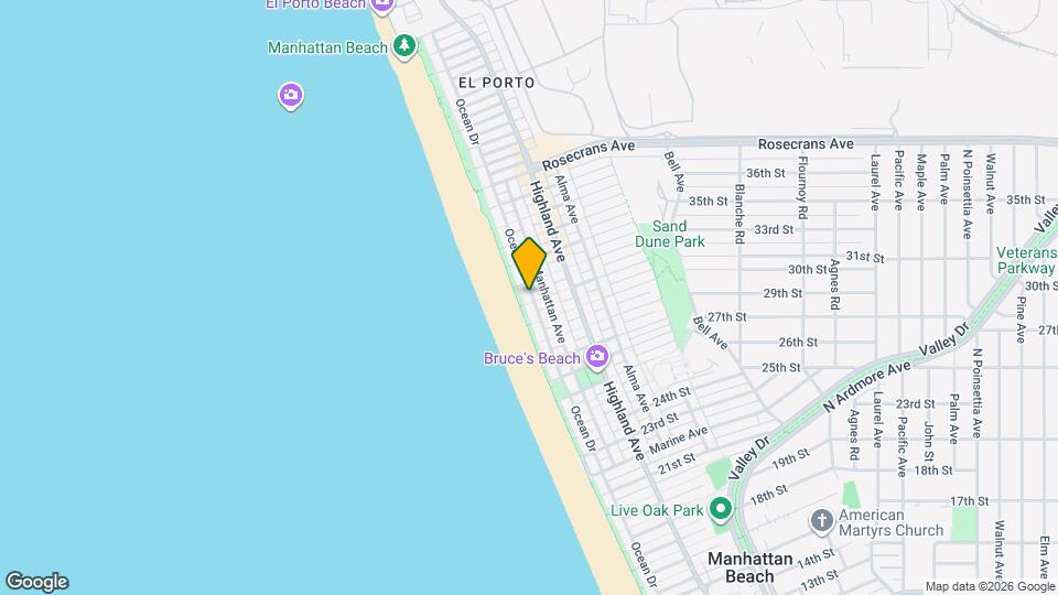 3105 Ocean Dr Map and Location Details