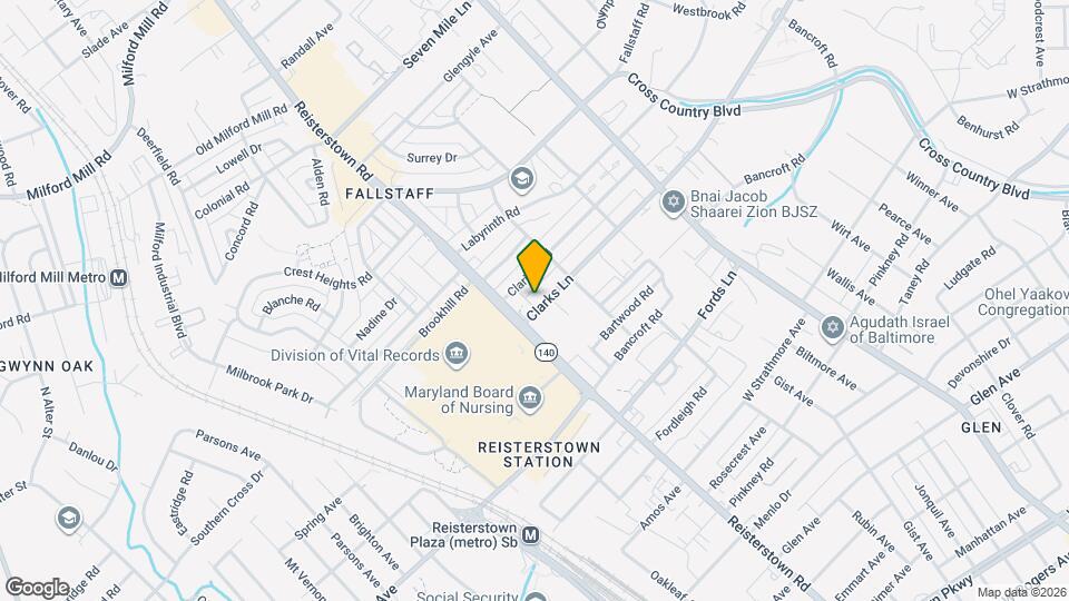 4012 Clarks Ln Map and Location Details