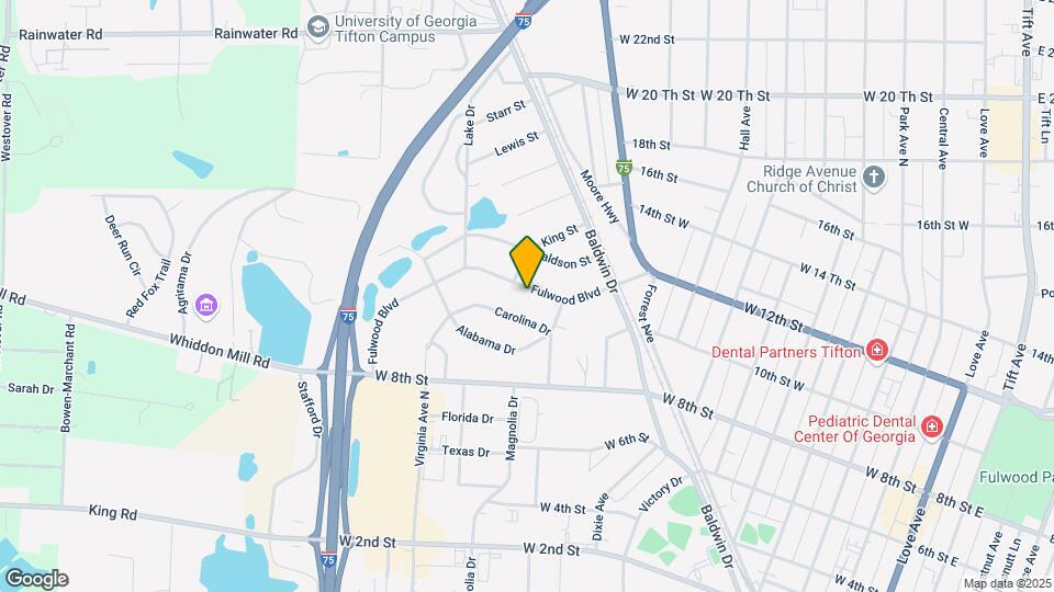 128 Fulwood Blvd Map and Location Details