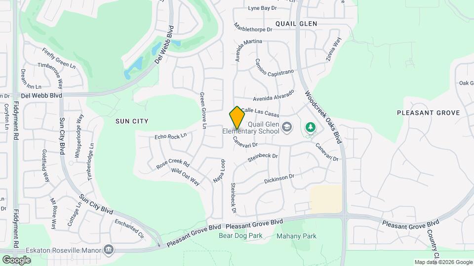 1288 Canevari Dr Mapa y Detalles de la Ubicación