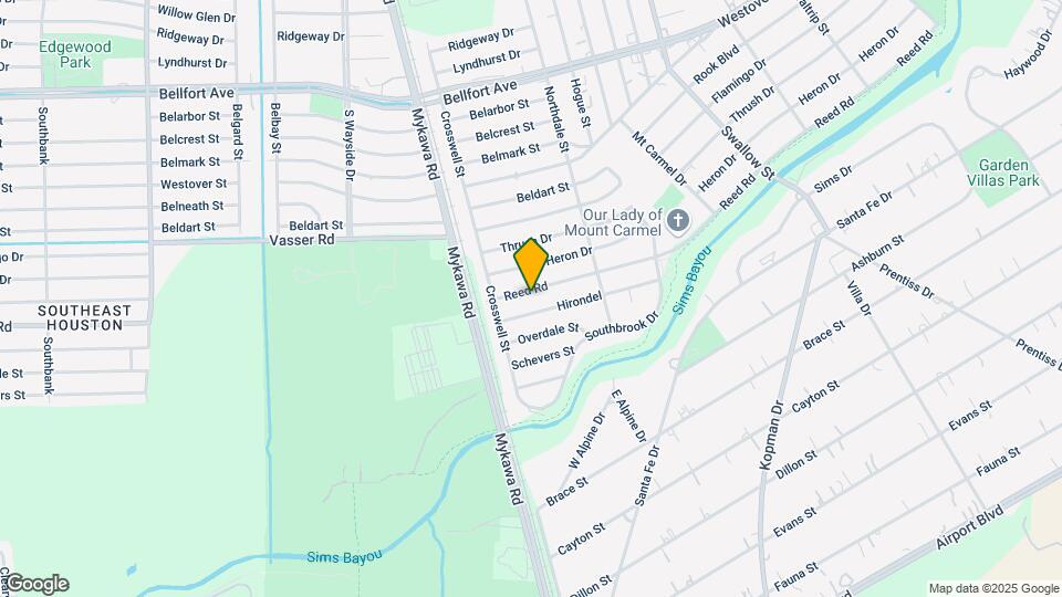 6306 Reed Rd Map and Location Details