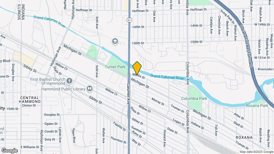 830 Wilcox St Map and Location Details