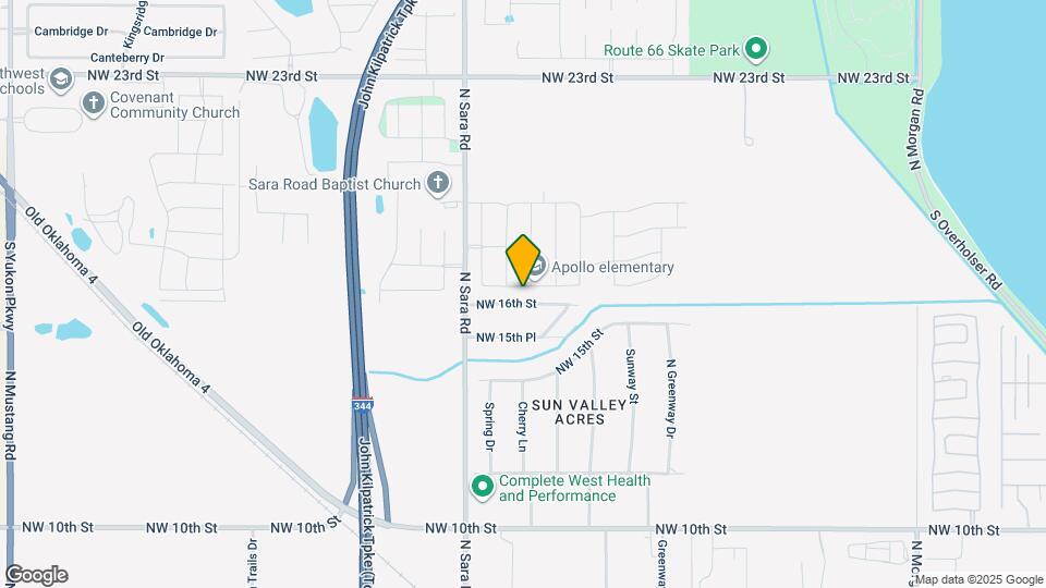 10504 NW 17th St Map and Location Details