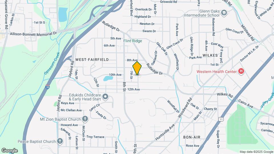 601 10th Ave Map and Location Details