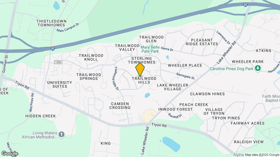 2508 Farlow Gap Ln Map and Location Details