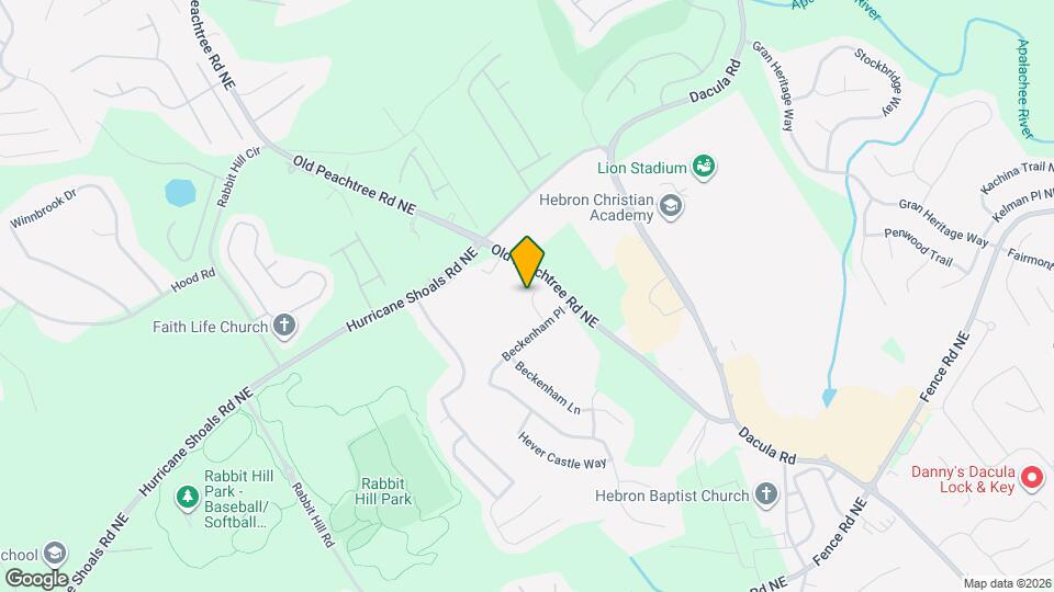 426 Lily Shoals Ln Map and Location Details