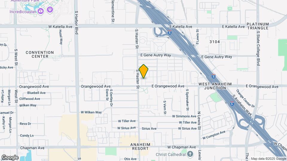 2071 S Sprague Ln Mapa y Detalles de la Ubicación