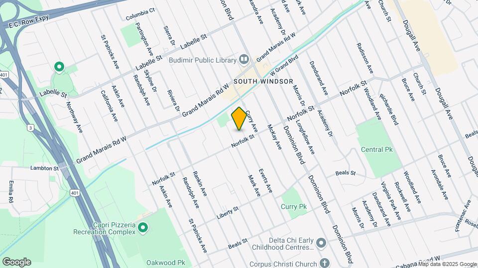 3181 Everts Ave Map and Location Details