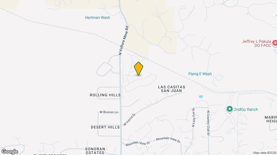 1870 Broken Arrow Dr Map and Location Details