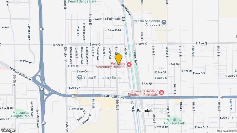 504 E Avenue Q-3 Map and Location Details