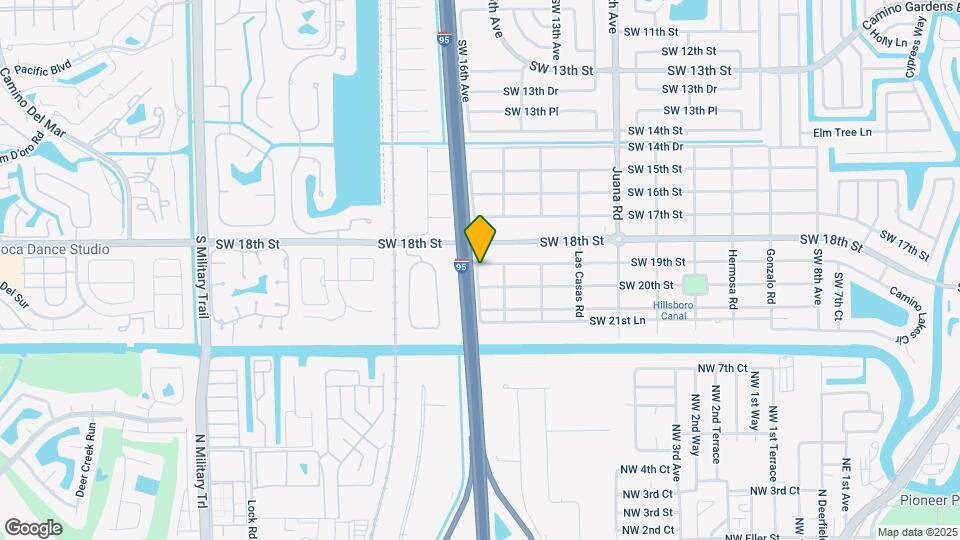 1598 SW 19th St Mapa y Detalles de la Ubicación