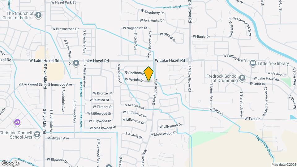 9451 W Portola Dr Mapa y Detalles de la Ubicación