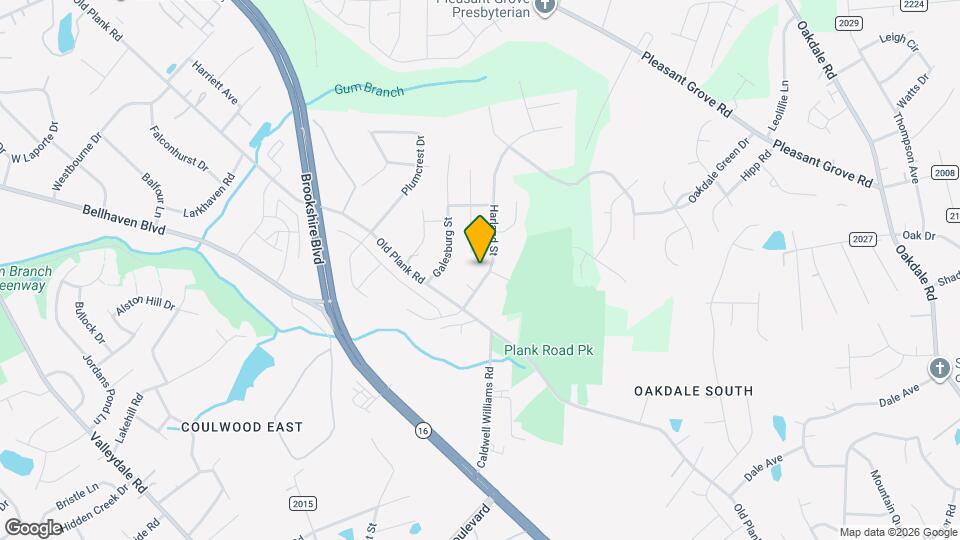 1333 Harland St Mapa y Detalles de la Ubicación