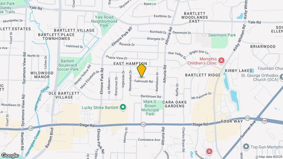 6358 Falmouth Rd Mapa y Detalles de la Ubicación