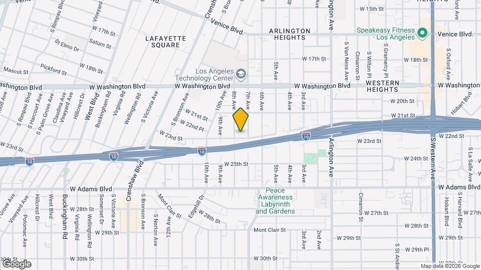 3717 W 23rd St Map and Location Details
