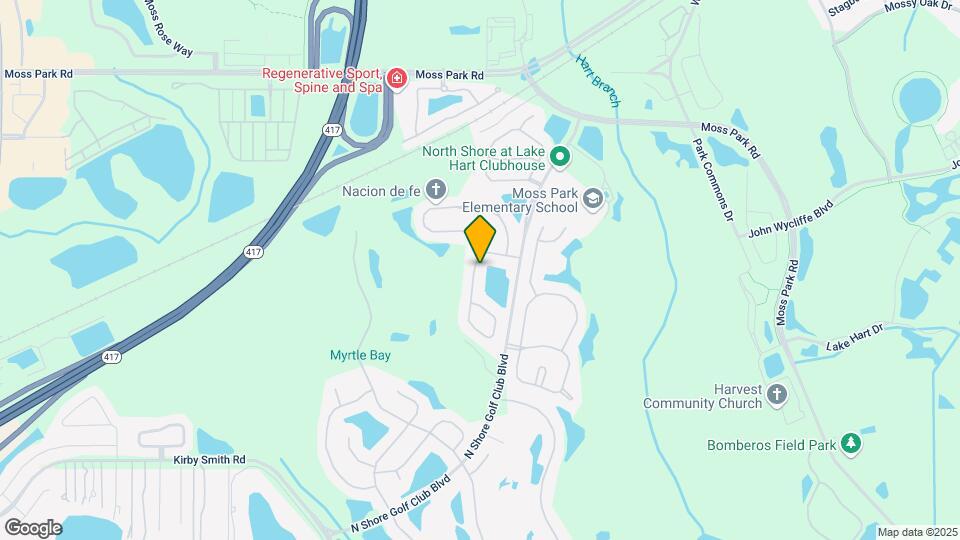9727 Mountain Lake Dr Map and Location Details
