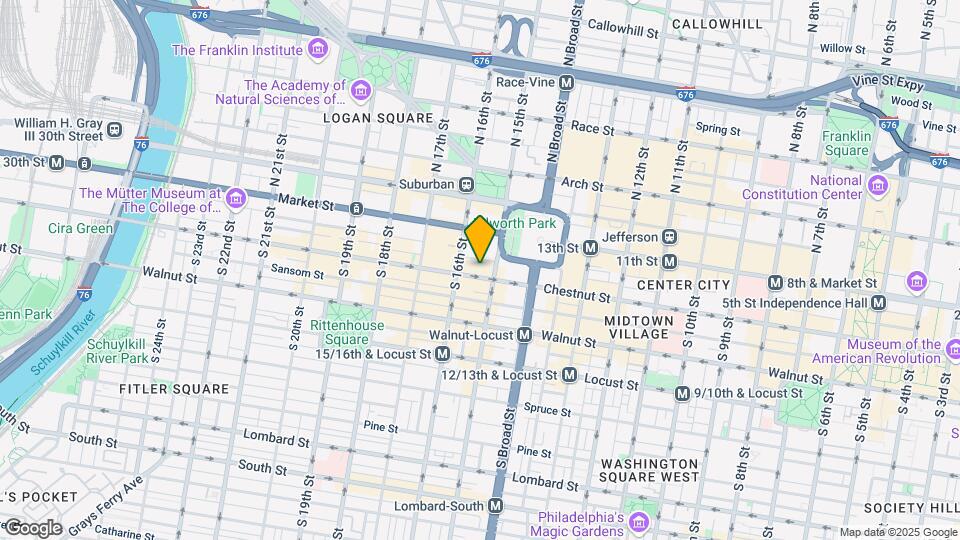 1517 Chestnut St Map and Location Details