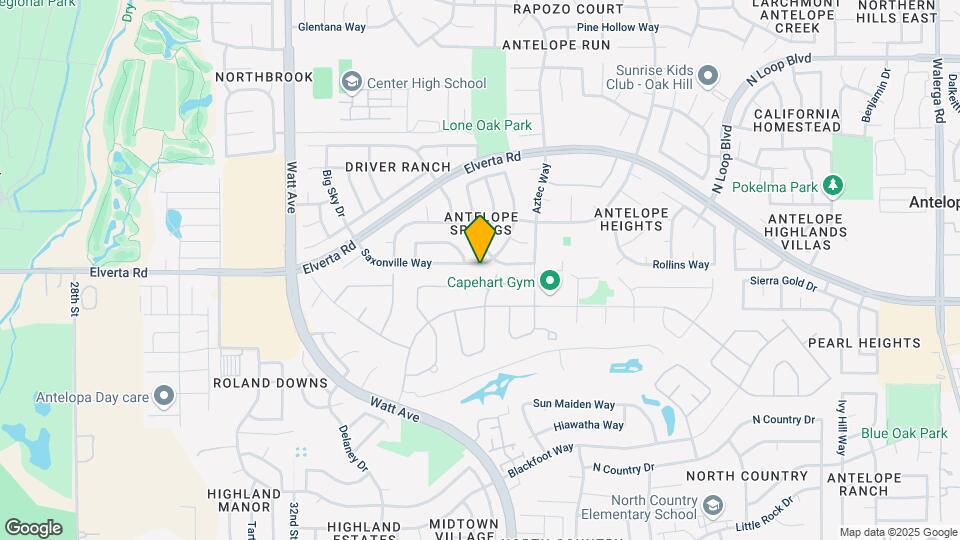 3412 Saxonville Way Map and Location Details