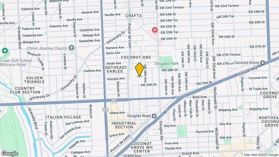 2851 SW 38th Ct Map and Location Details