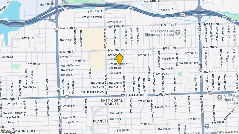 3535 NW 4th St Mapa y Detalles de la Ubicación
