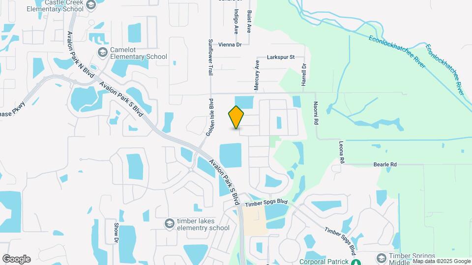 15210 Montesino Dr Map and Location Details
