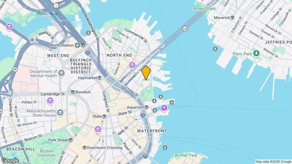 Christopher Columbus Plaza Mapa y Detalles de la Ubicación