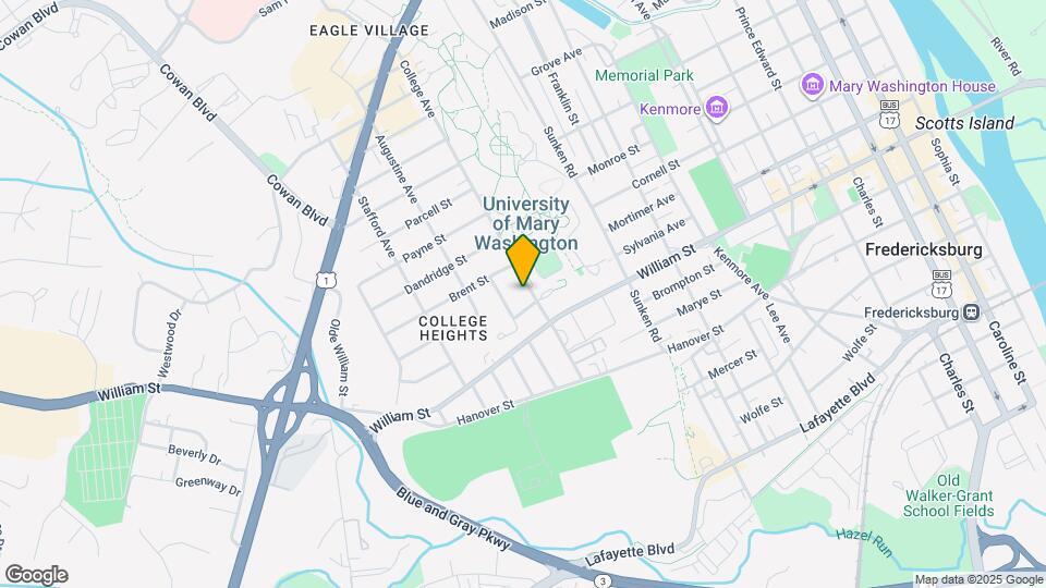 1108 College Ave Mapa y Detalles de la Ubicación