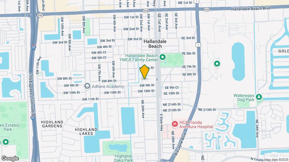 111 SW 8th Ct, Unit 2 Map and Location Details