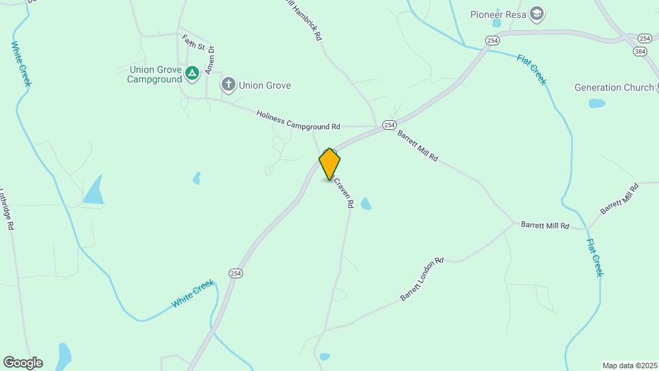 1379 Sam Craven Rd Map and Location Details