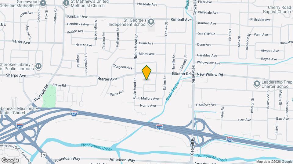 3744 Mandalay Dr Map and Location Details