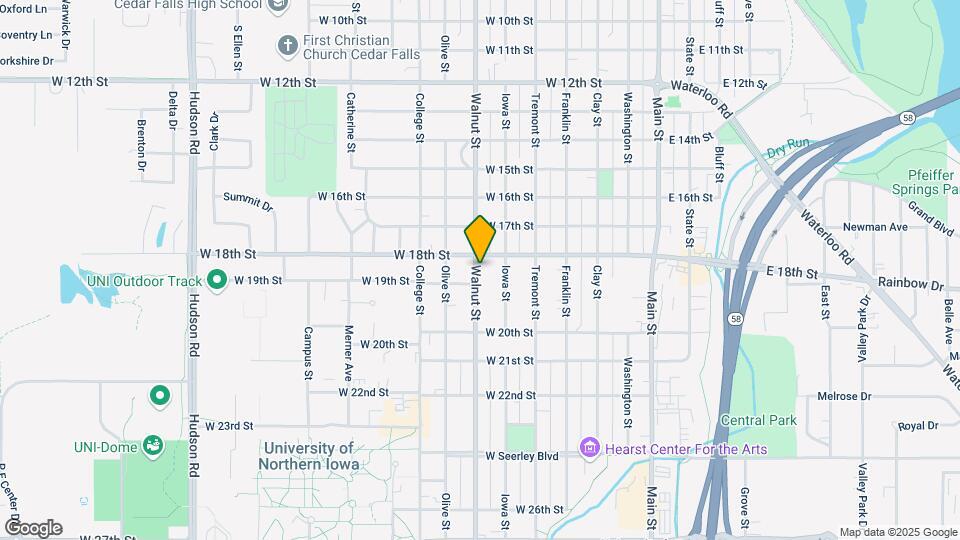1816 Walnut St Mapa y Detalles de la Ubicación