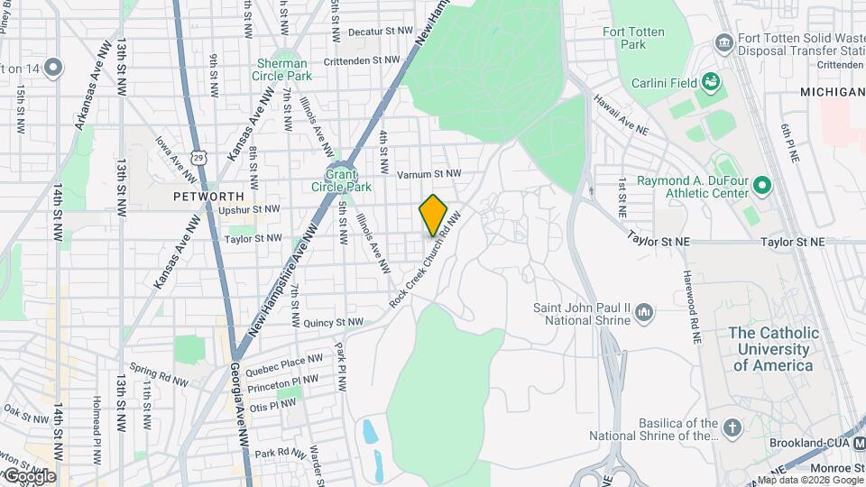 245 Rock Creek Church Rd NW Map and Location Details