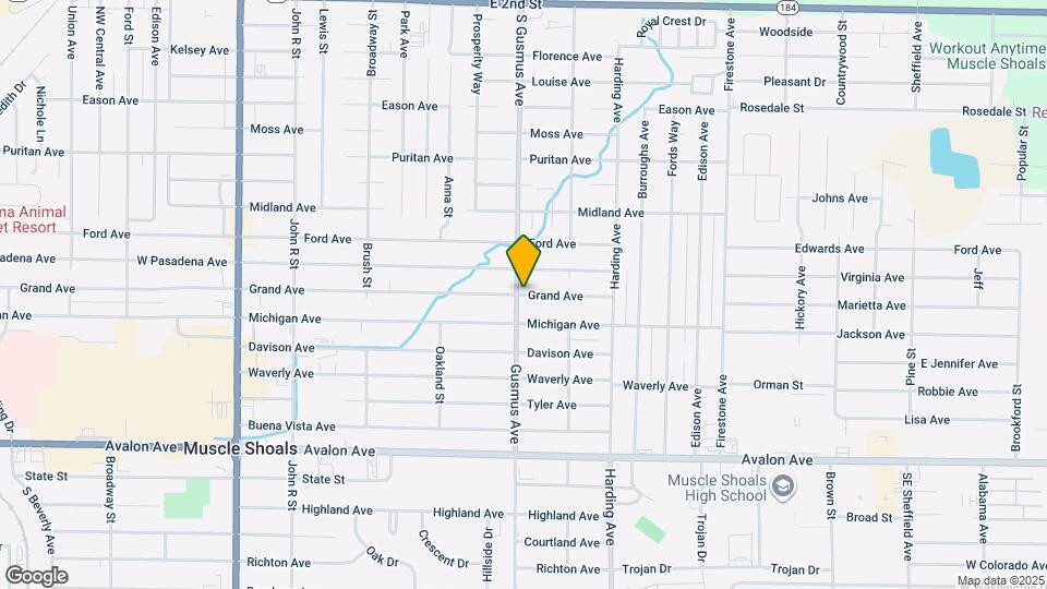 1009 Grand Ave Map and Location Details
