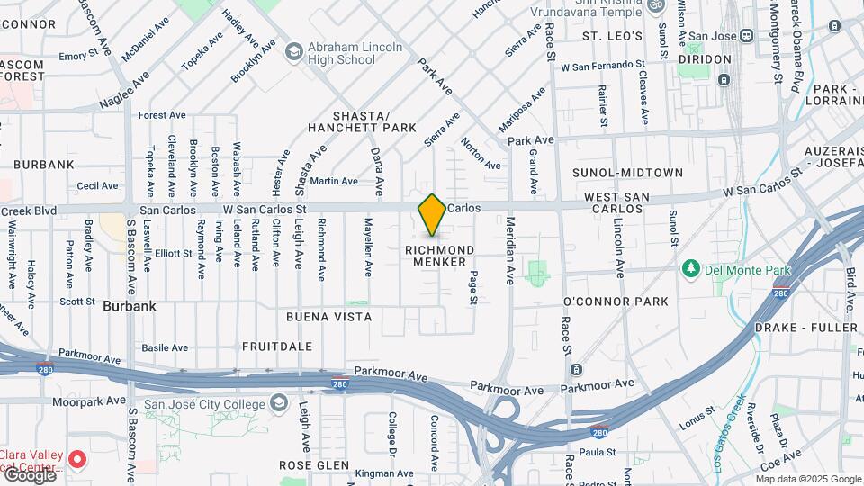 355 S Willard Ave Map and Location Details