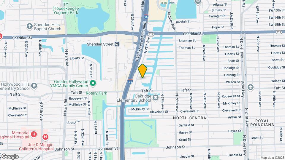 2751 Taft St Map and Location Details