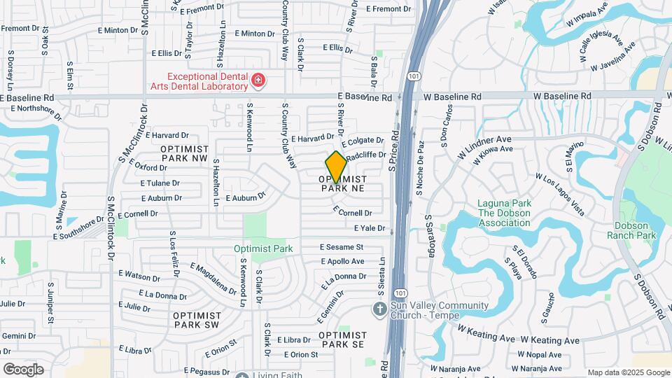 2058 E Oxford Dr Map and Location Details