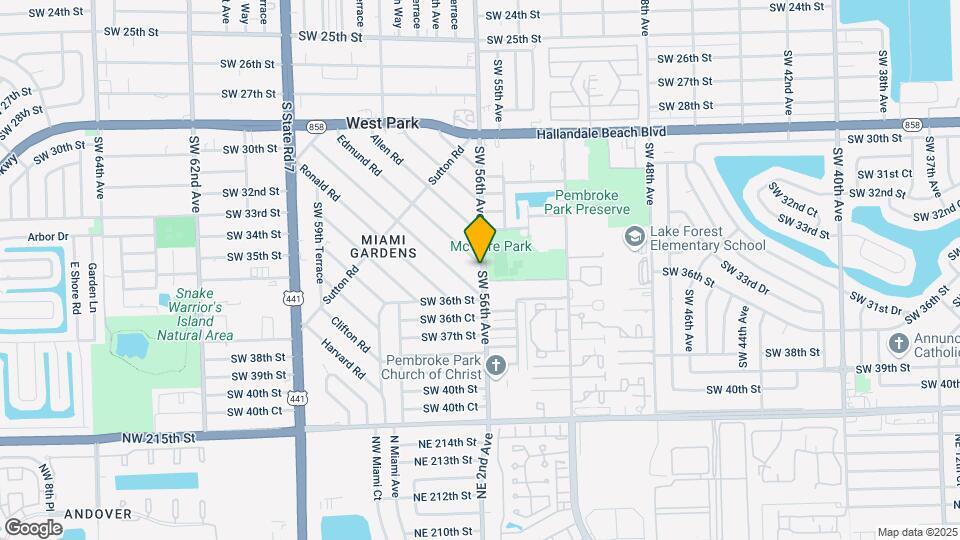 2900 SW 56th Ave Map and Location Details
