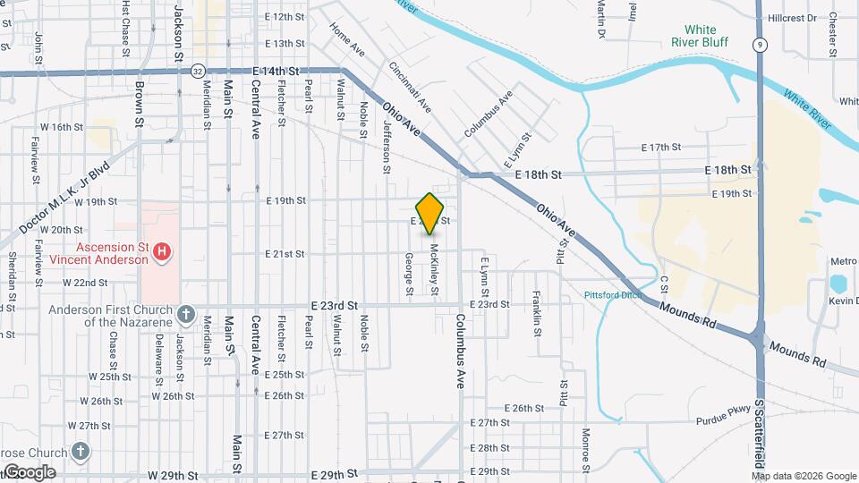 2023 McKinley St Map and Location Details