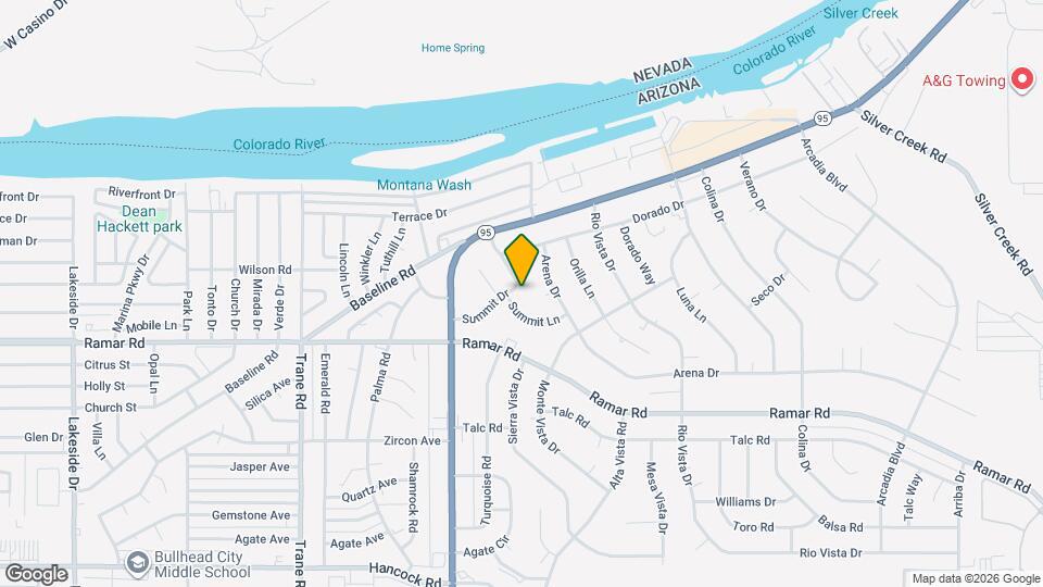 1464 Summit Dr Map and Location Details