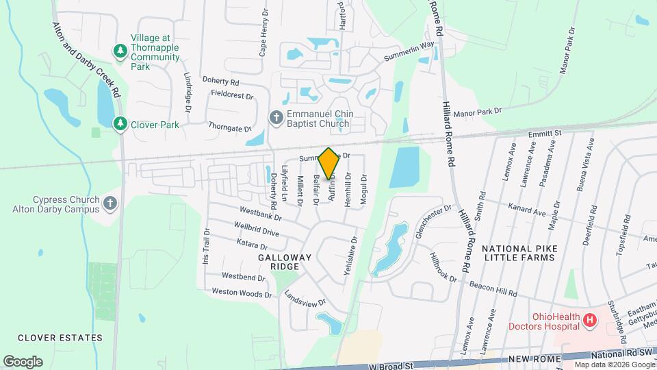 429 Ruffin Dr Map and Location Details