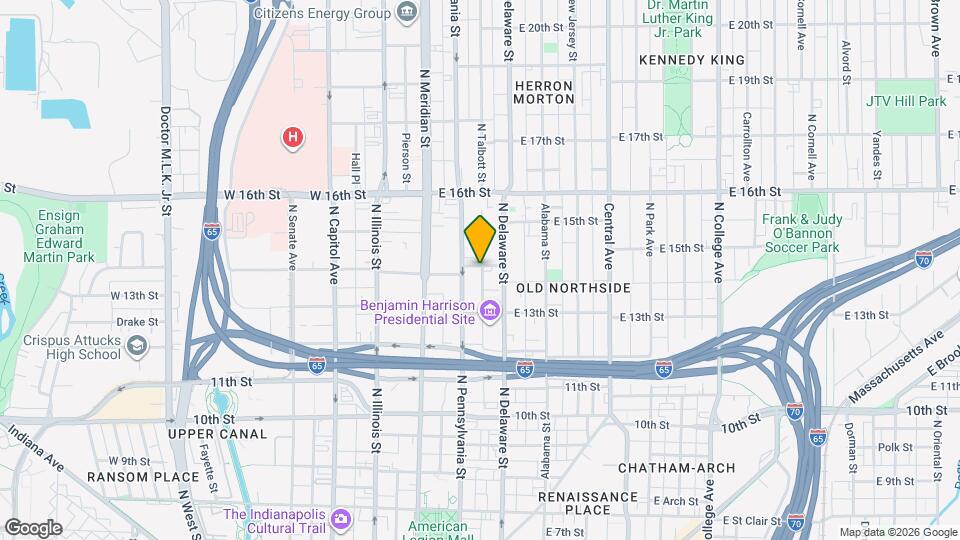 145 E 14th St Mapa y Detalles de la Ubicación