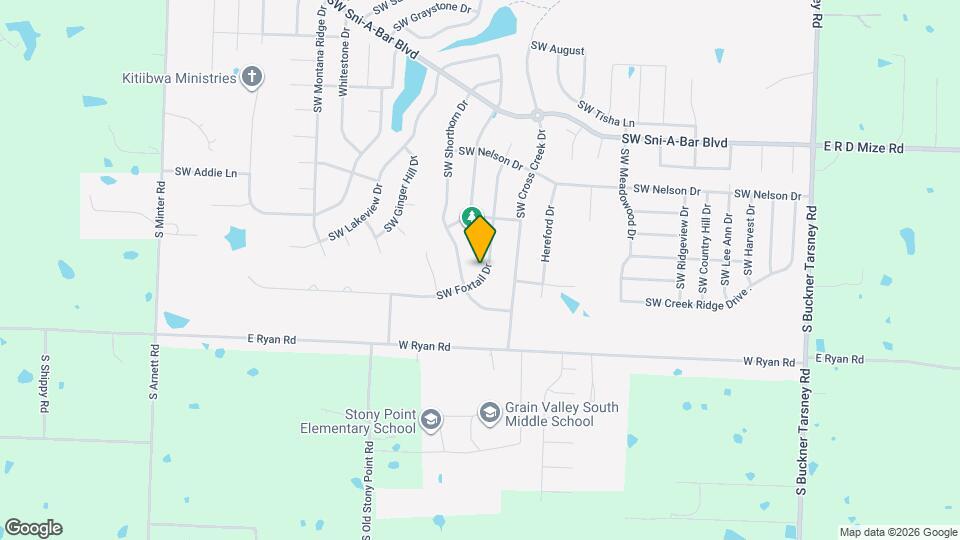 912 SW Foxtail Dr Map and Location Details