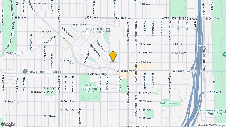 1405-1407 21st Ave N Mapa y Detalles de la Ubicación