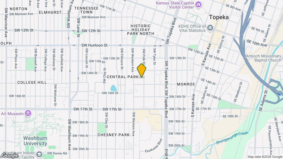 1431 SW Polk St Map and Location Details