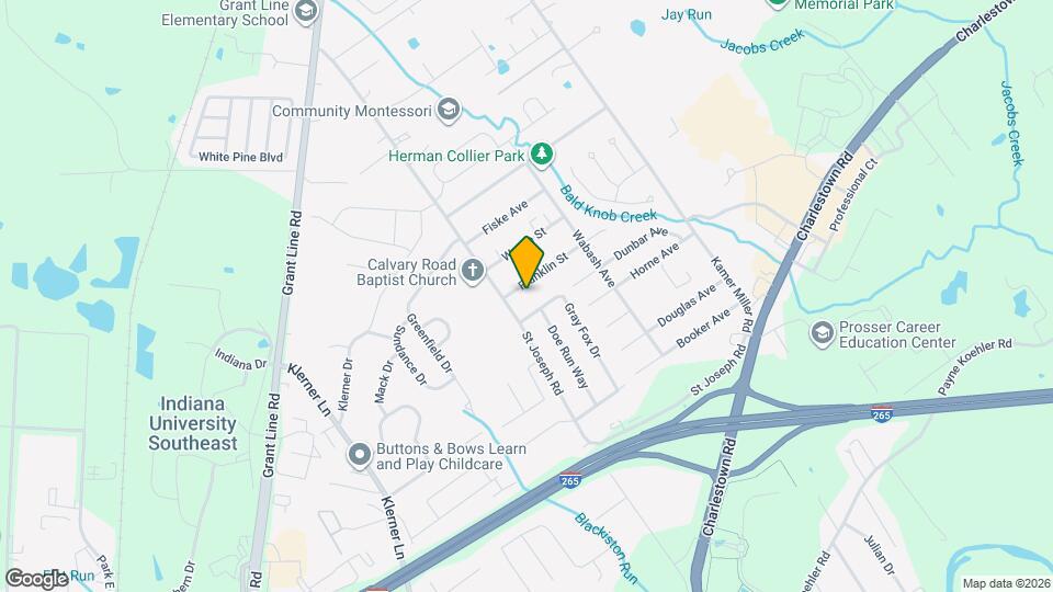 3814 Franklin St Mapa y Detalles de la Ubicación