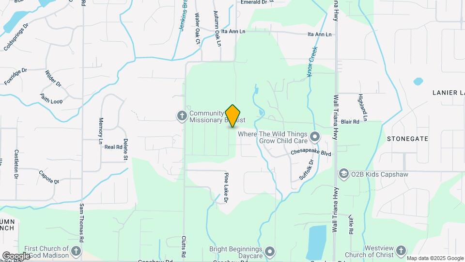 162 Flintridge Dr Map and Location Details