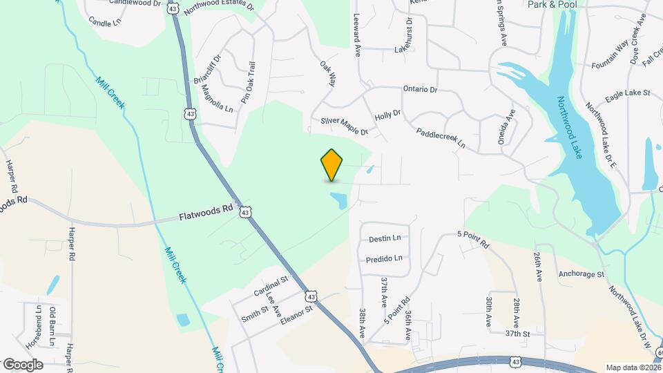 3917 Magnolia Hls Dr Map and Location Details