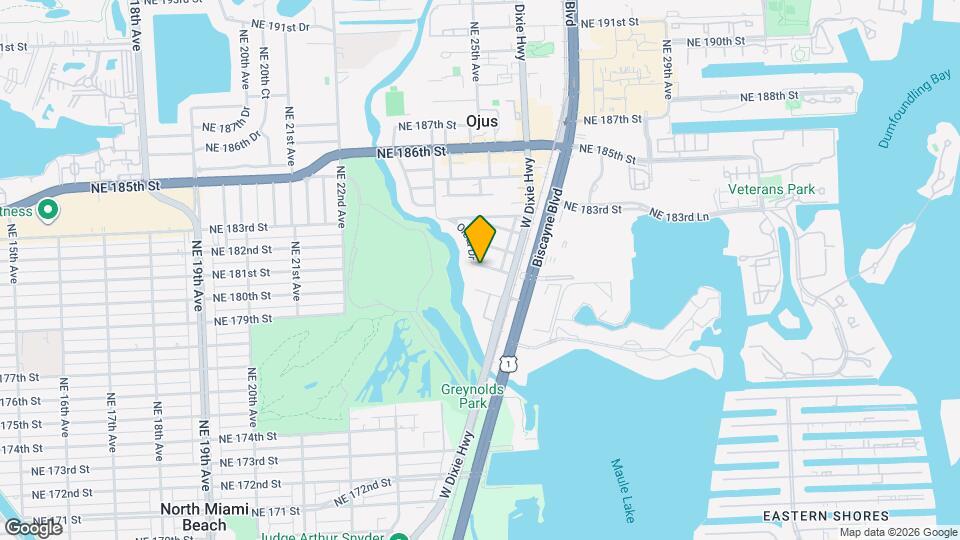 2510 NE 181st St Map and Location Details