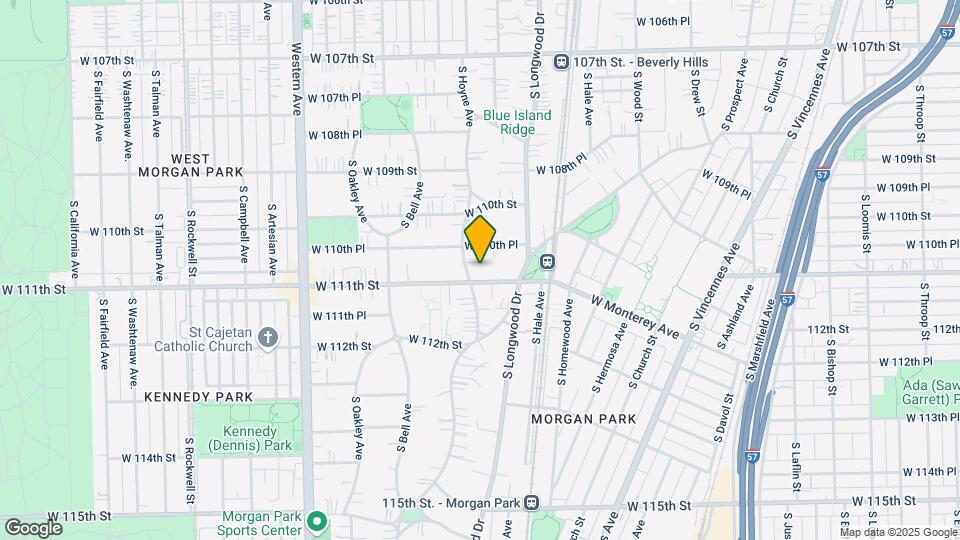 2040 W 111th St Map and Location Details