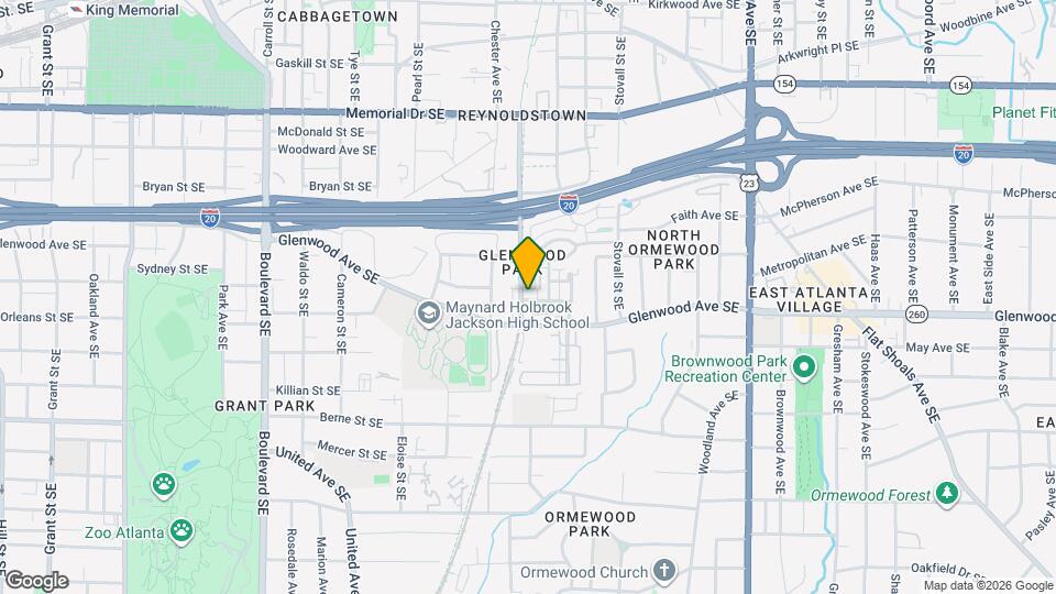924 Garrett St, Unit 301 Mapa y Detalles de la Ubicación